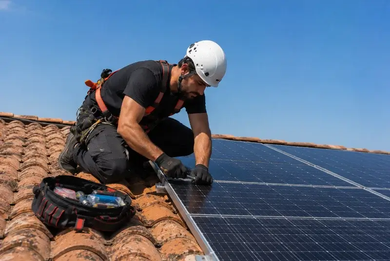 Maintenance et monitoring de panneaux solaires à Grézieu-la-Varenne